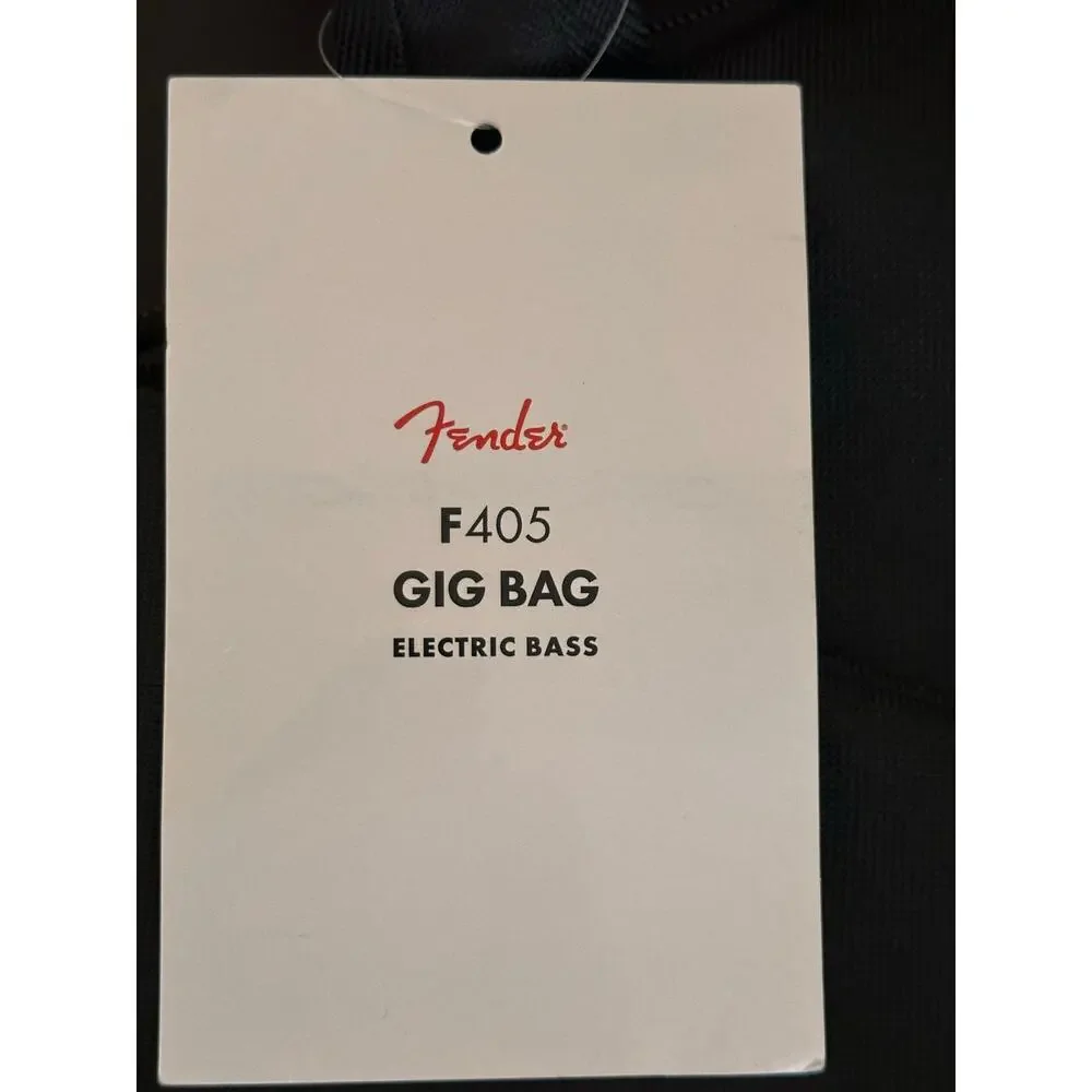 Fender F405 Electric Bass Gig Bag – Black